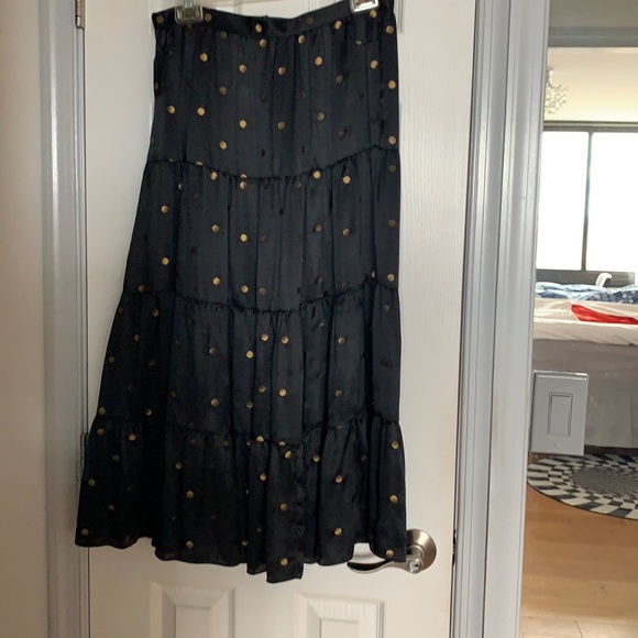 Skirt 100% silk size 6 Ralph Lauren black label - Picture 1 of 5